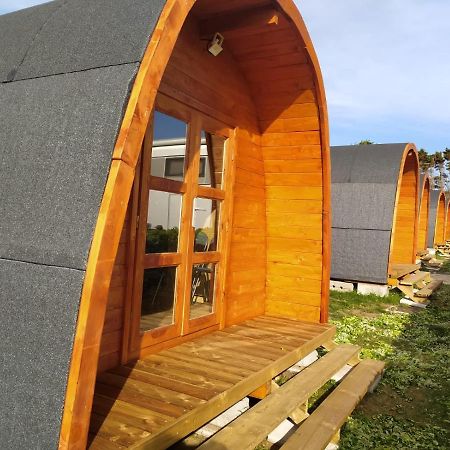 Bungalow 3 Personas - Camping Playa De Tapia 타피아 데 카사리에고 외부 사진