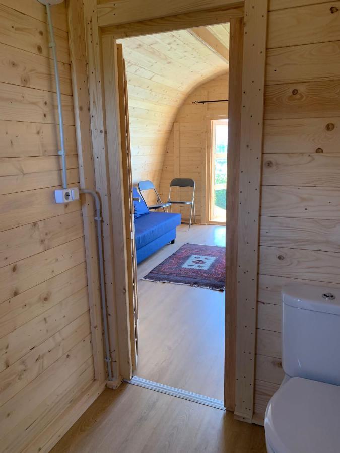 Bungalow 3 Personas - Camping Playa De Tapia 타피아 데 카사리에고 외부 사진